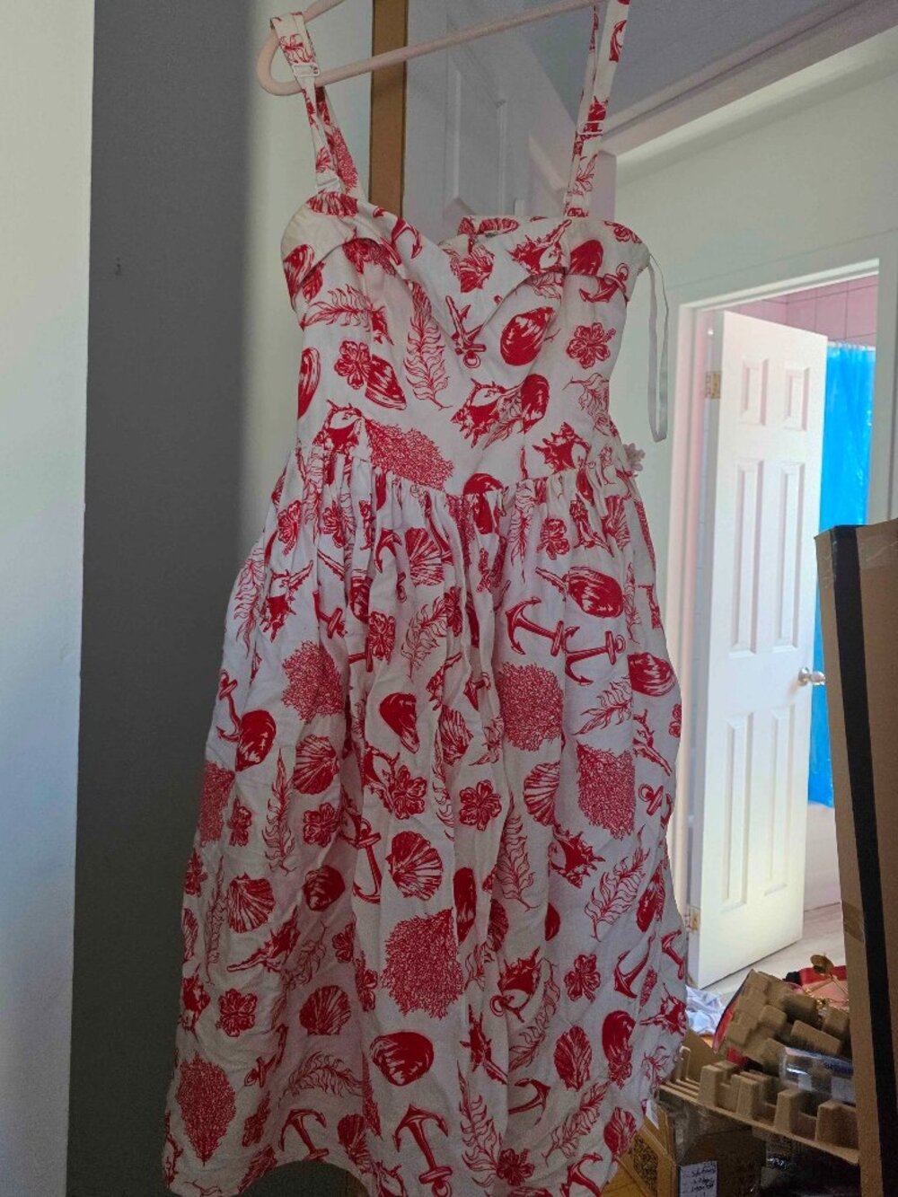 Collectif 1950's style Nautical dress - XS